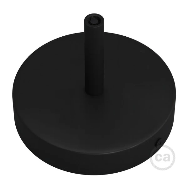 Classic Round Metal Ceiling Canopy Kit - With 2.75" Long Strain Relief