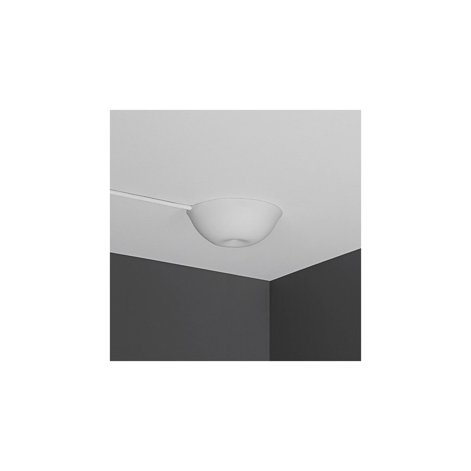 Cable Cup® Hide silicone ceiling rose kit - White