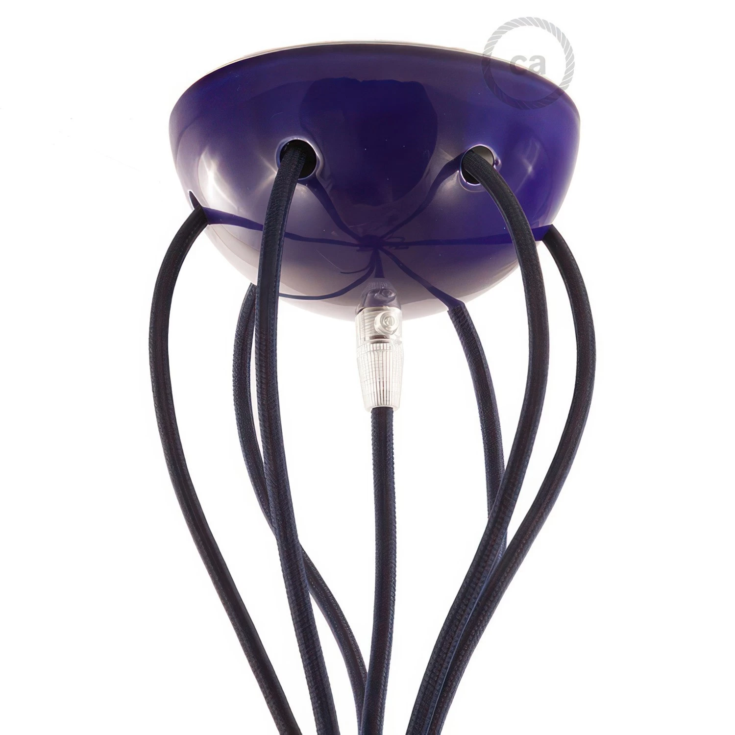 Ceramic 7-hole ceiling canopy kit - Blue