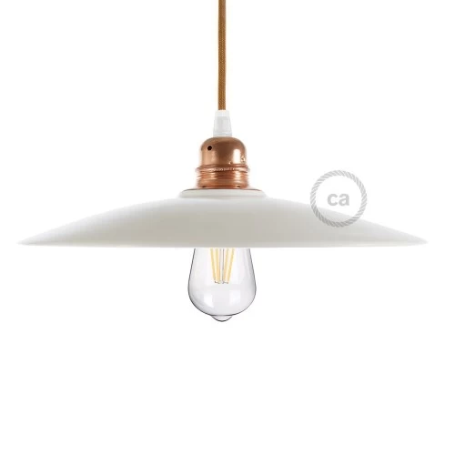 The Materia Collection | Dish Pendant Lamp Shade | Modern Minimalist Design