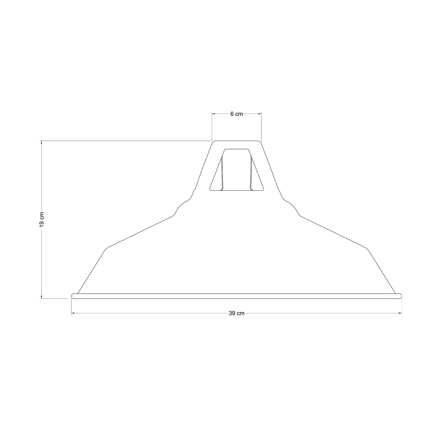 Harbour Metal Pendant Lamp Shade | Enamel Finish | 14.96 Inches