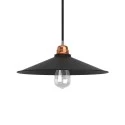 Swing Metal Lamp Shade with Polished Finish & E26 Socket