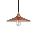 Swing Metal Lamp Shade with Polished Finish & E26 Socket
