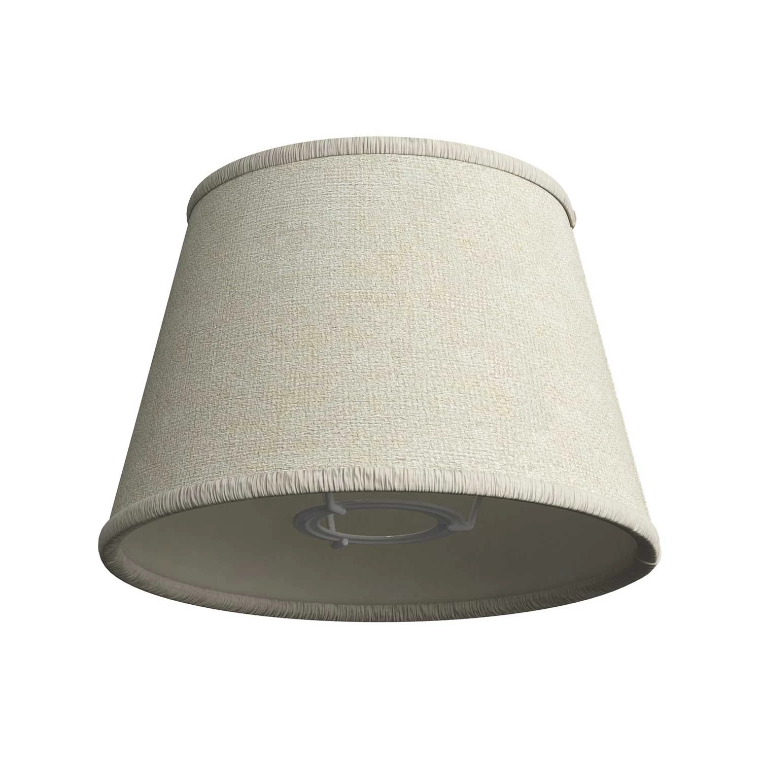Impero Fabric Table Lamp Shade | E26 Socket | Made in Italy - Light Jute