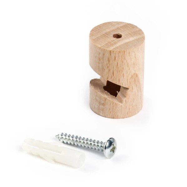 Decentralizer, fabric cable wooden ceiling or wall “V” hook