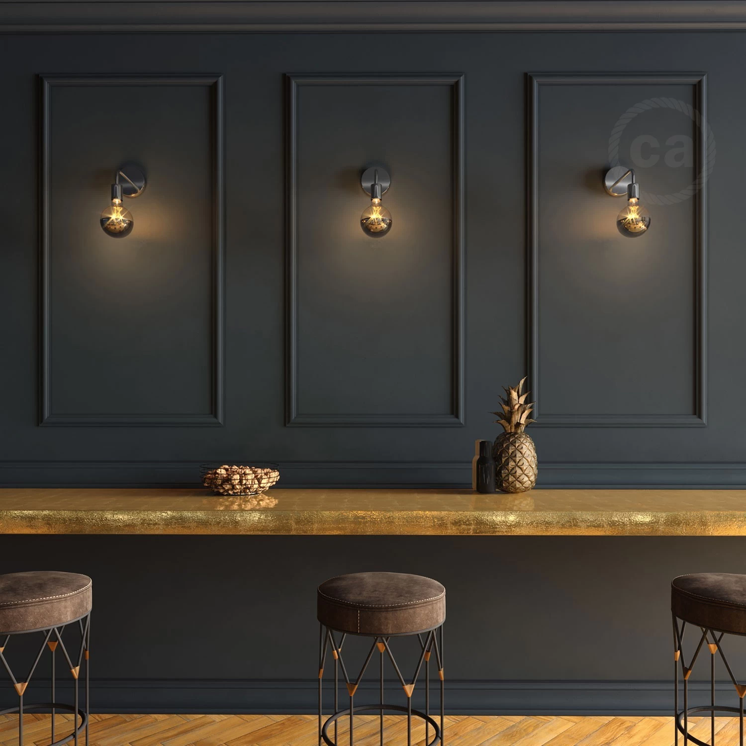 Metal 14 cm Extension Pipe with Elbow Bend