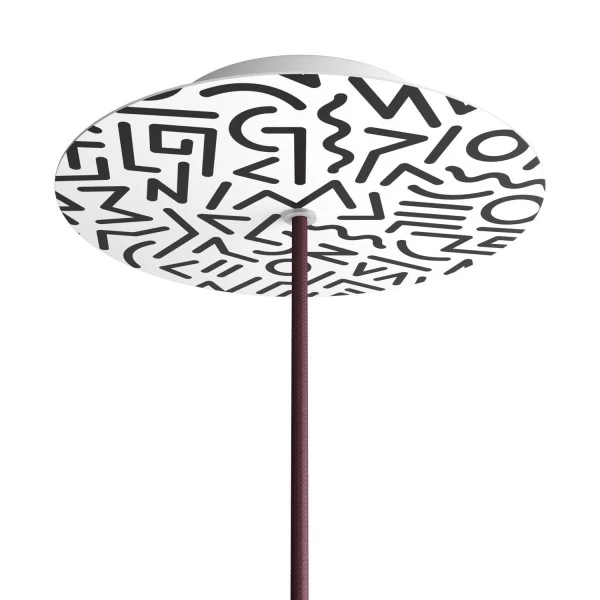 1 Hole - LARGE Round Ceiling Canopy Kit - Rose One System - PROMO