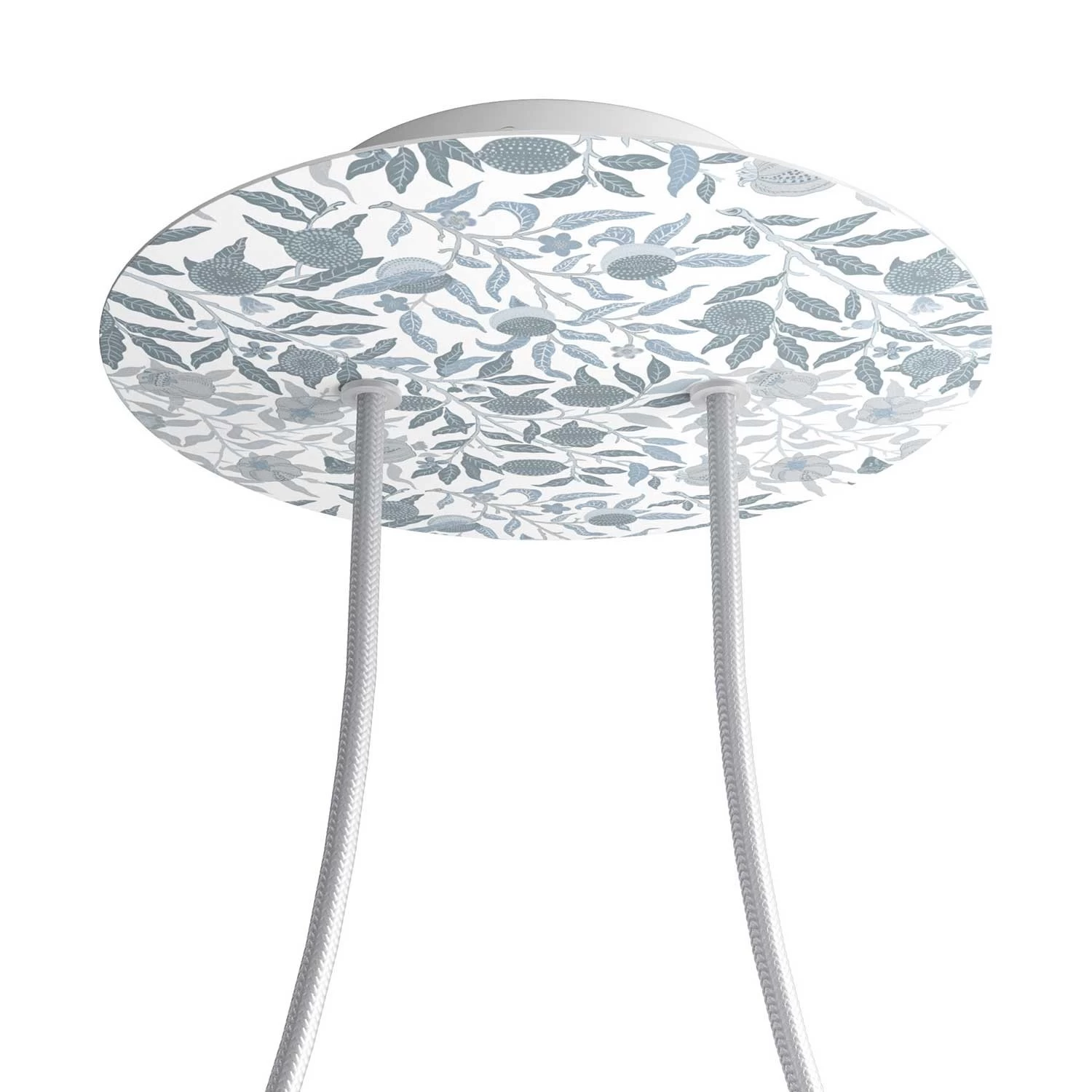 2 Holes - LARGE Round Ceiling Canopy Kit - Rose One System - PROMO - Blossom