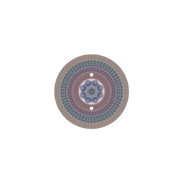 2 Holes - LARGE Round Ceiling Canopy Kit - Rose One System - PROMO