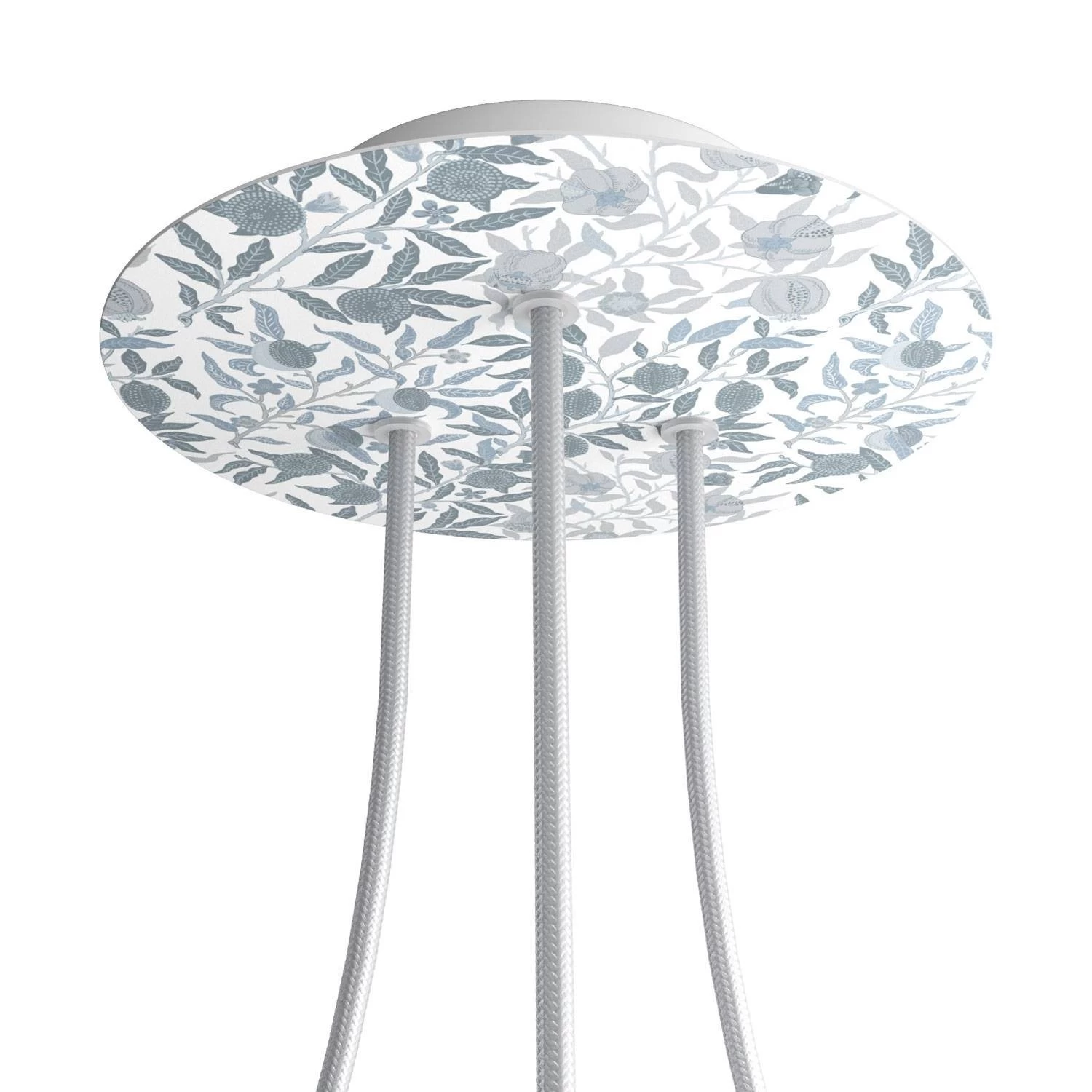 3 Holes - LARGE Round Ceiling Canopy Kit - Rose One System - PROMO - Blossom