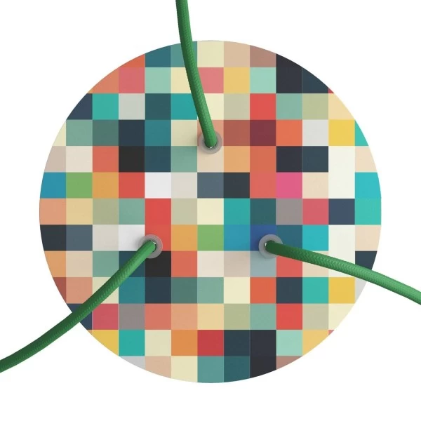 3 Holes - LARGE Round Ceiling Canopy Kit - Rose One System - PROMO