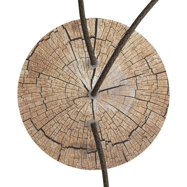 3 In-line Holes - LARGE Round Ceiling Canopy Kit - Rose One System - PROMO