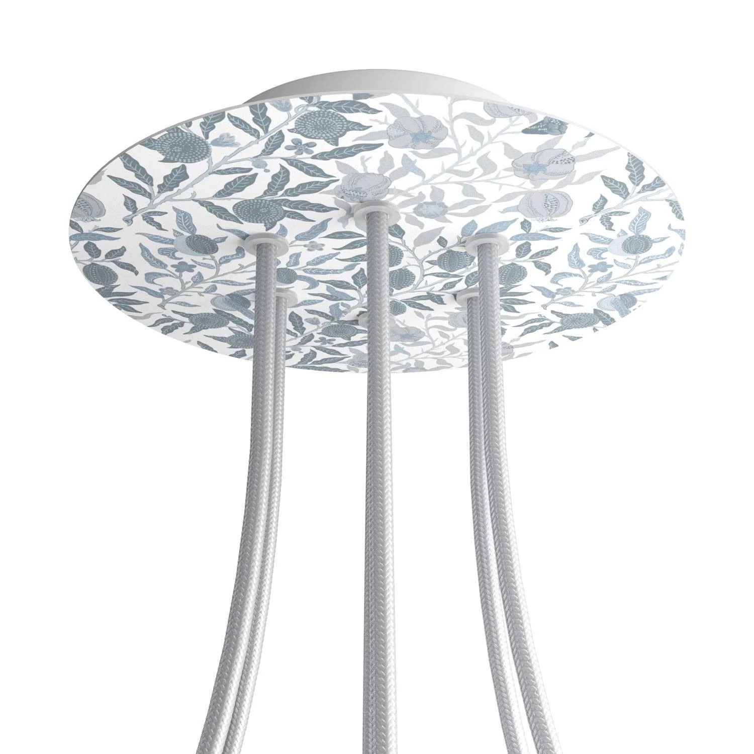 6 Holes - LARGE Round Ceiling Canopy Kit - Rose One System - PROMO - Blossom