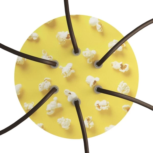 6 Holes - LARGE Round Ceiling Canopy Kit - Rose One System - PROMO