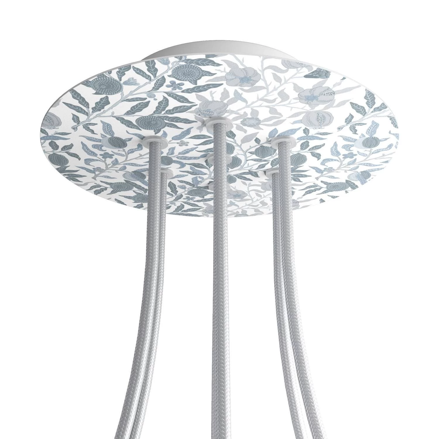 7 Holes - LARGE Round Ceiling Canopy Kit - Rose One System - PROMO - Blossom