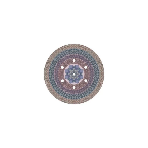 7 Holes - LARGE Round Ceiling Canopy Kit - Rose One System - PROMO