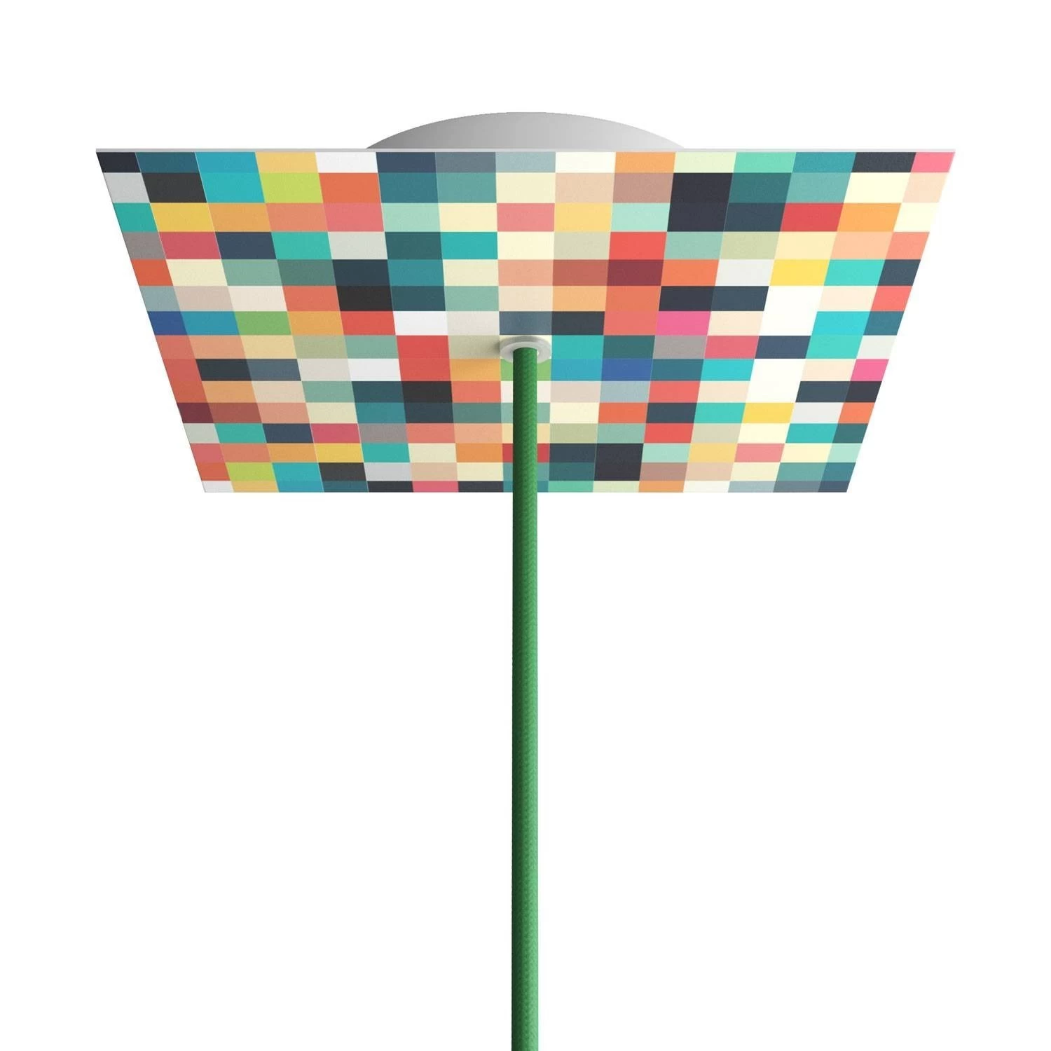 1 Hole - LARGE Square Ceiling Canopy Kit - Rose One System - PROMO - Palette