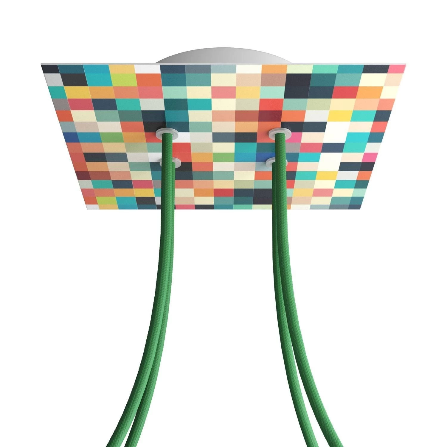 4 Holes - LARGE Square Ceiling Canopy Kit - Rose One System - PROMO - Palette