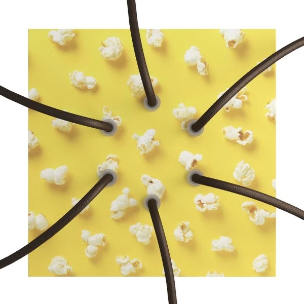 6 Holes - LARGE Square Ceiling Canopy Kit - Rose One System - PROMO