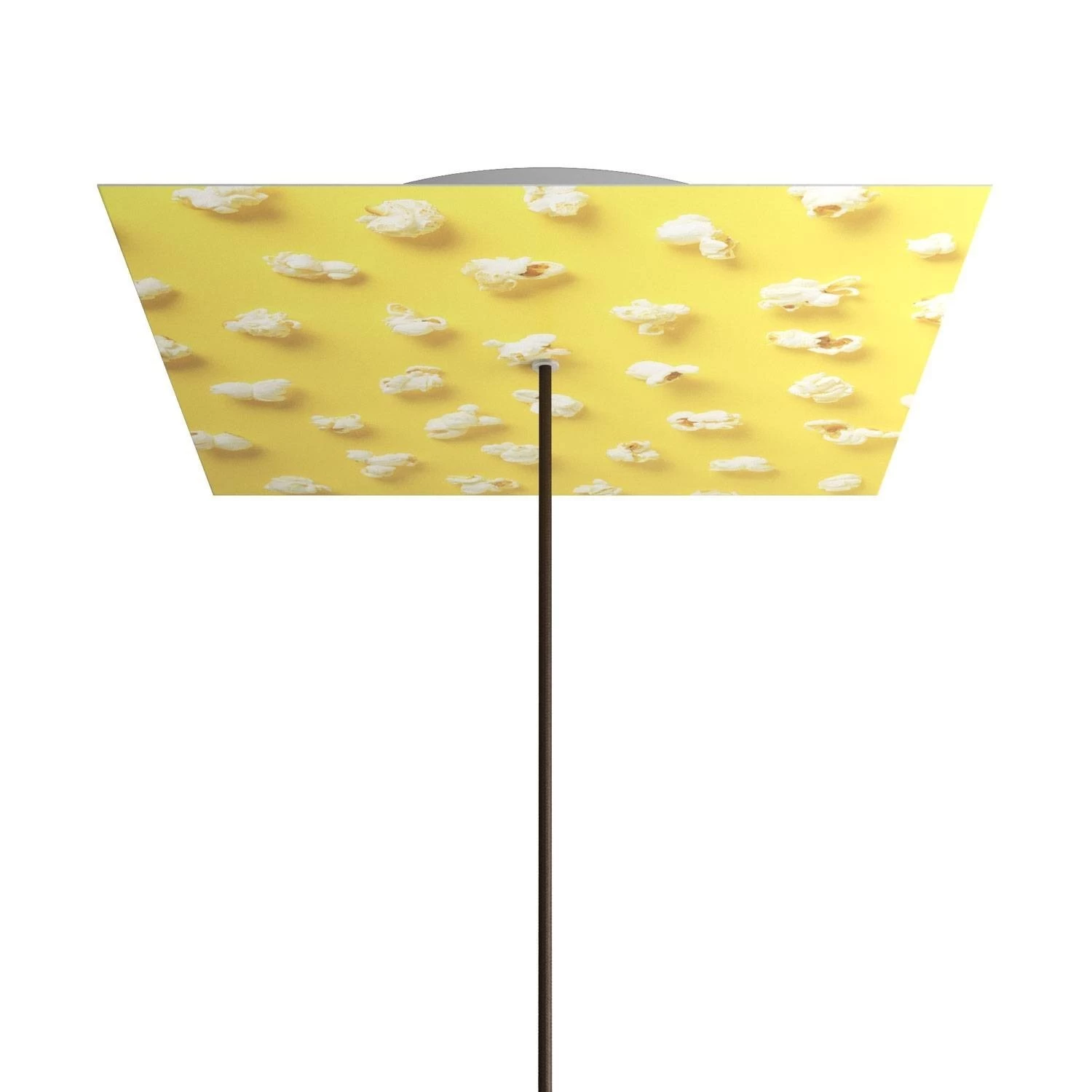 1 Hole - EXTRA LARGE Square Ceiling Canopy Kit - Rose One System - PROMO - Pop-Corn