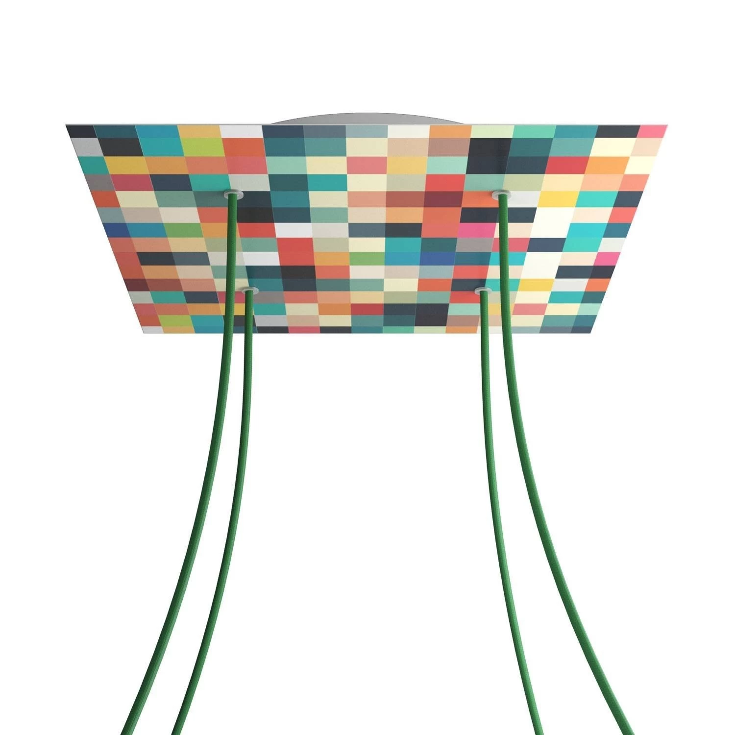 4 Holes - EXTRA LARGE Square Ceiling Canopy Kit - Rose One System - PROMO - Palette