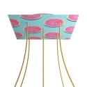 5 Holes - EXTRA LARGE Square Ceiling Canopy Kit - Rose One System - PROMO