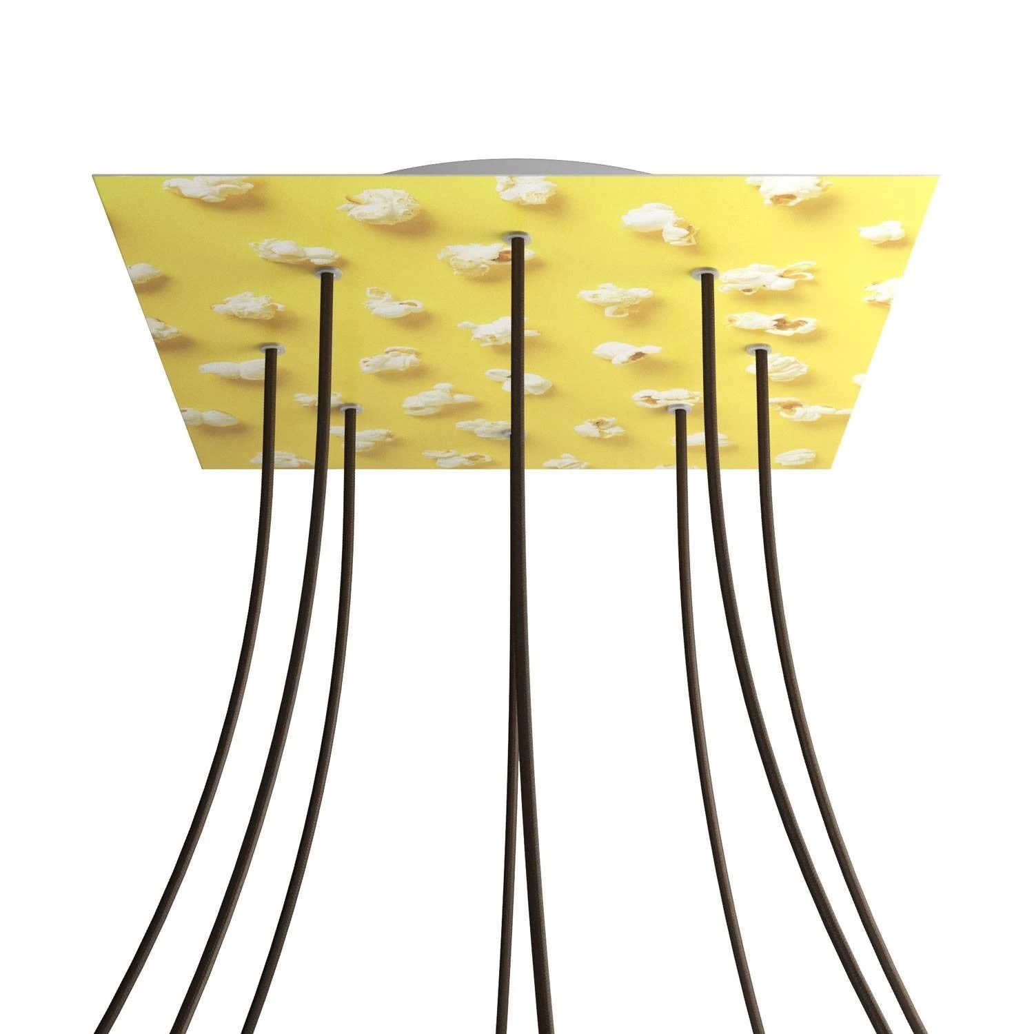 8 Holes - EXTRA LARGE Square Ceiling Canopy Kit - Rose One System - PROMO - Pop-Corn