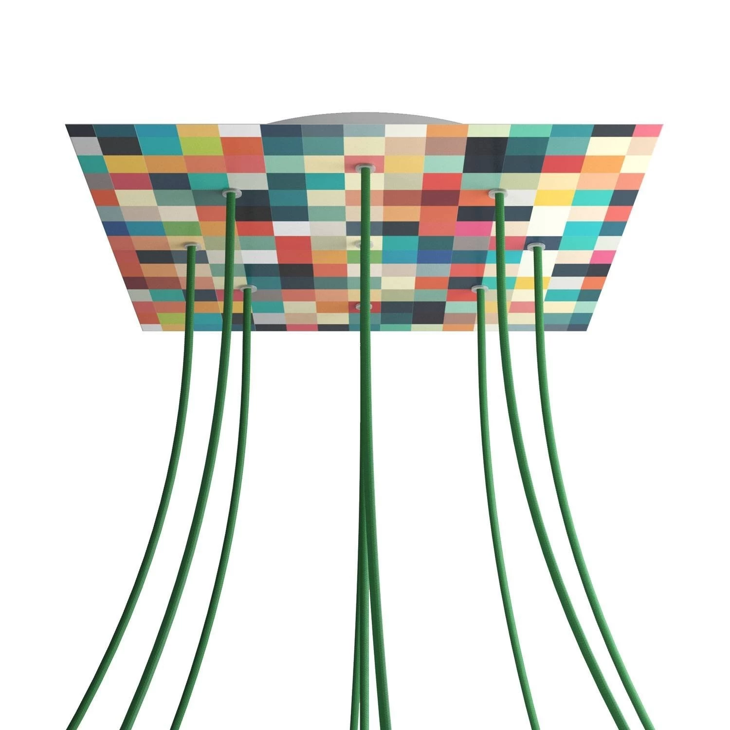 9 Holes - EXTRA LARGE Square Ceiling Canopy Kit - Rose One System - PROMO - Palette