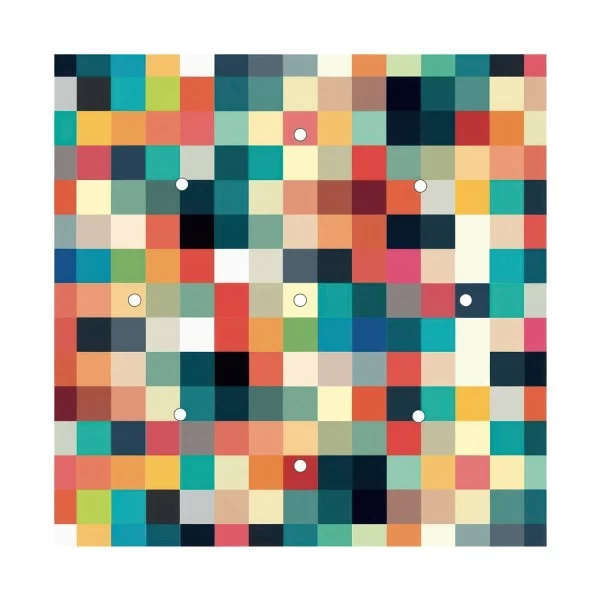 9 Holes - EXTRA LARGE Square Ceiling Canopy Kit - Rose One System - PROMO