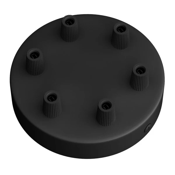 Classic 6-hole Round Metal Ceiling Canopy Kit