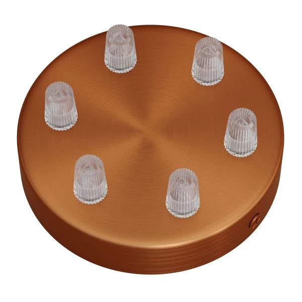 Classic 6-hole Round Metal Ceiling Canopy Kit