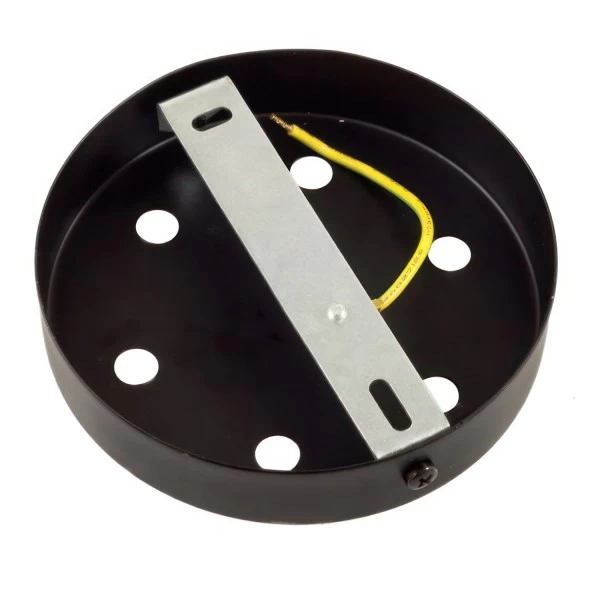 Classic 6-hole Round Metal Ceiling Canopy Kit