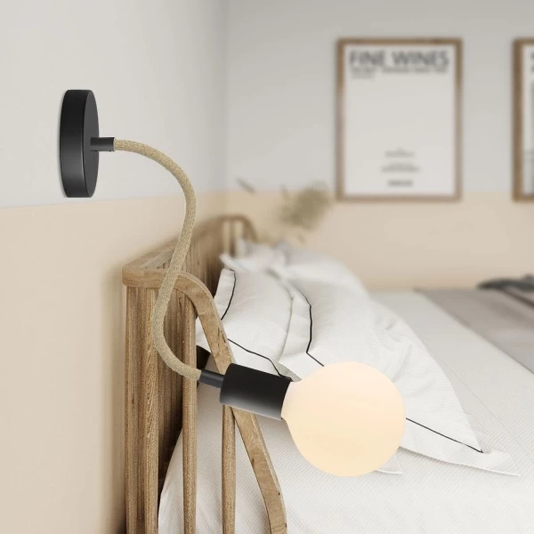 Kit Creative Flex flexible extension tube with RN06 Neutral jute covering and metal terminals