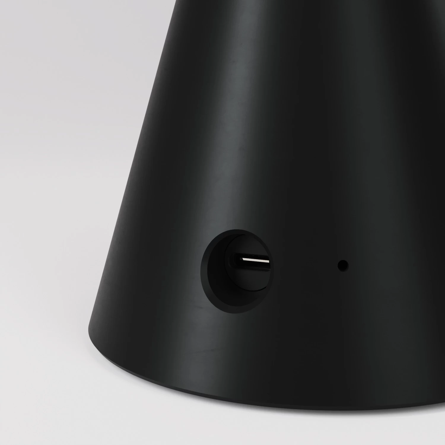 Portable and rechargeable Cabless01 LED lamp with Silver Half Sphere Globe light bulb