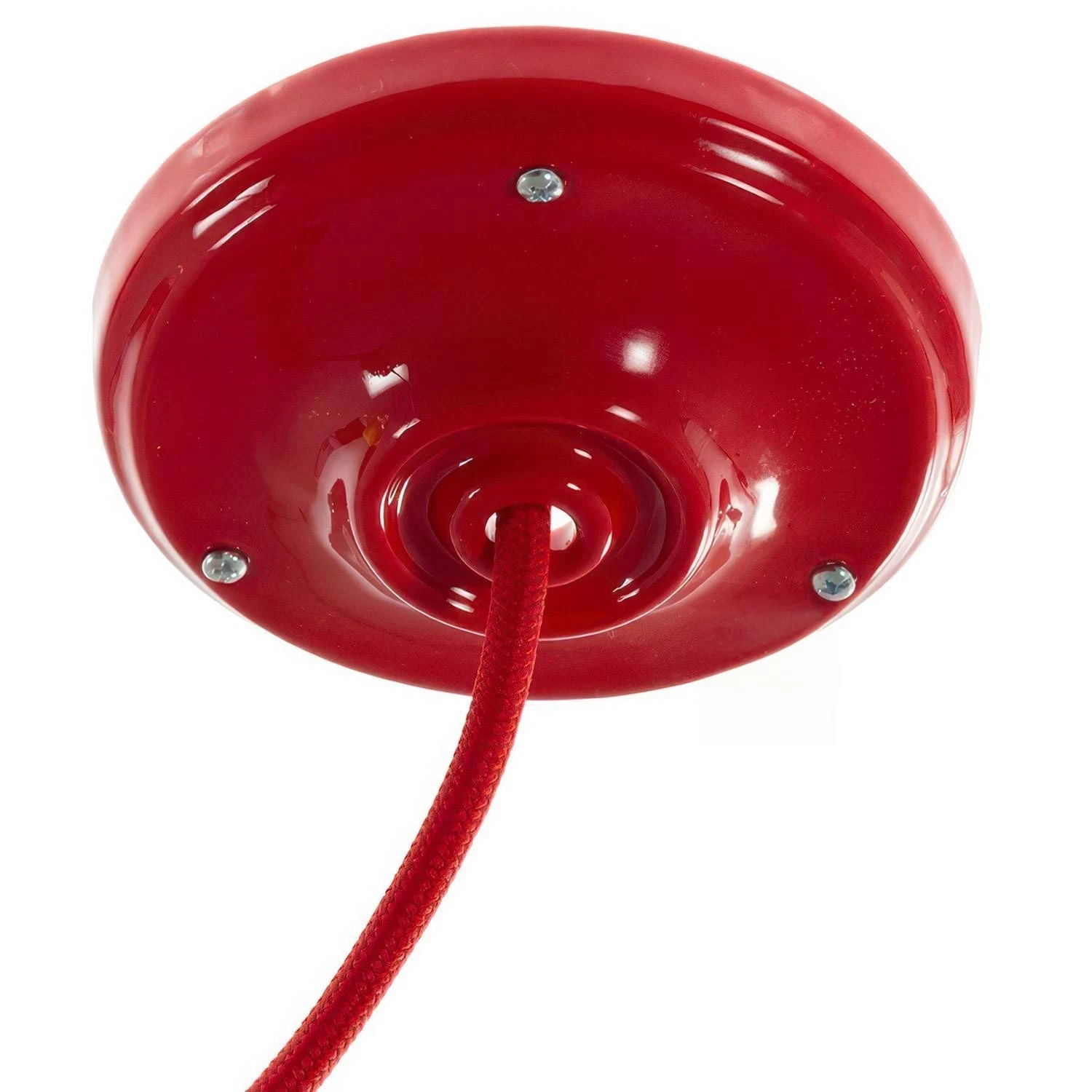 Porcelain ceiling canopy kit - Red