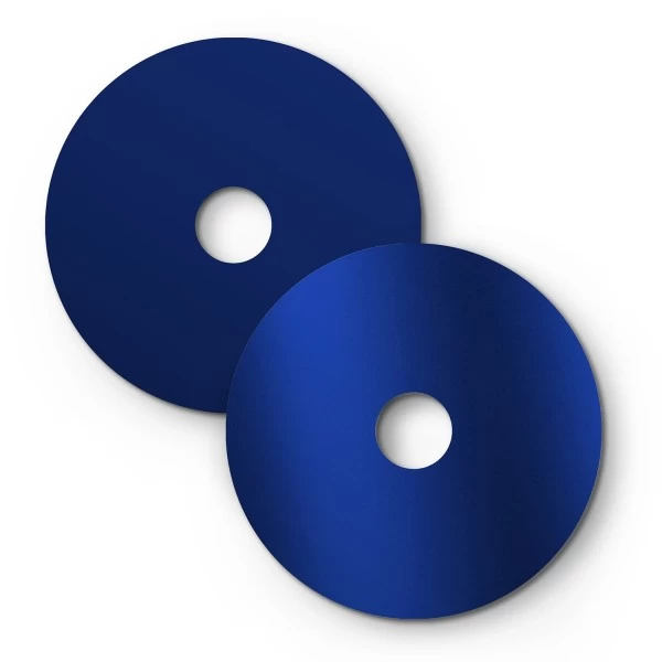 Mini Ellepì 'Solid Color' flat lampshade  ideal for suspension, wall lamps or for string lights, 9,4" diameter - Made in Italy