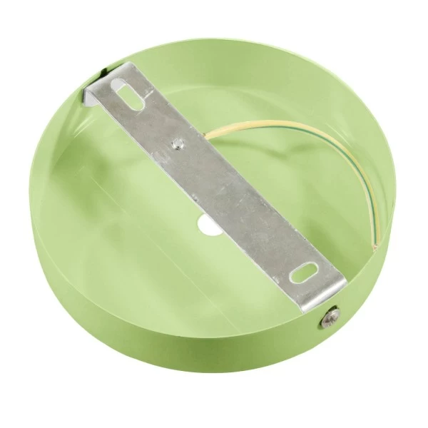 Classic 1-hole Round Metal Ceiling Canopy Kit