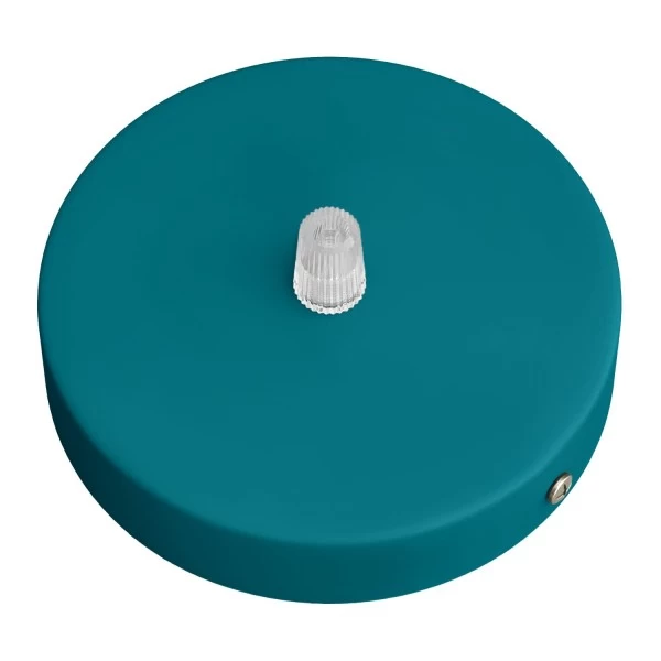 Classic 1-hole Round Metal Ceiling Canopy Kit