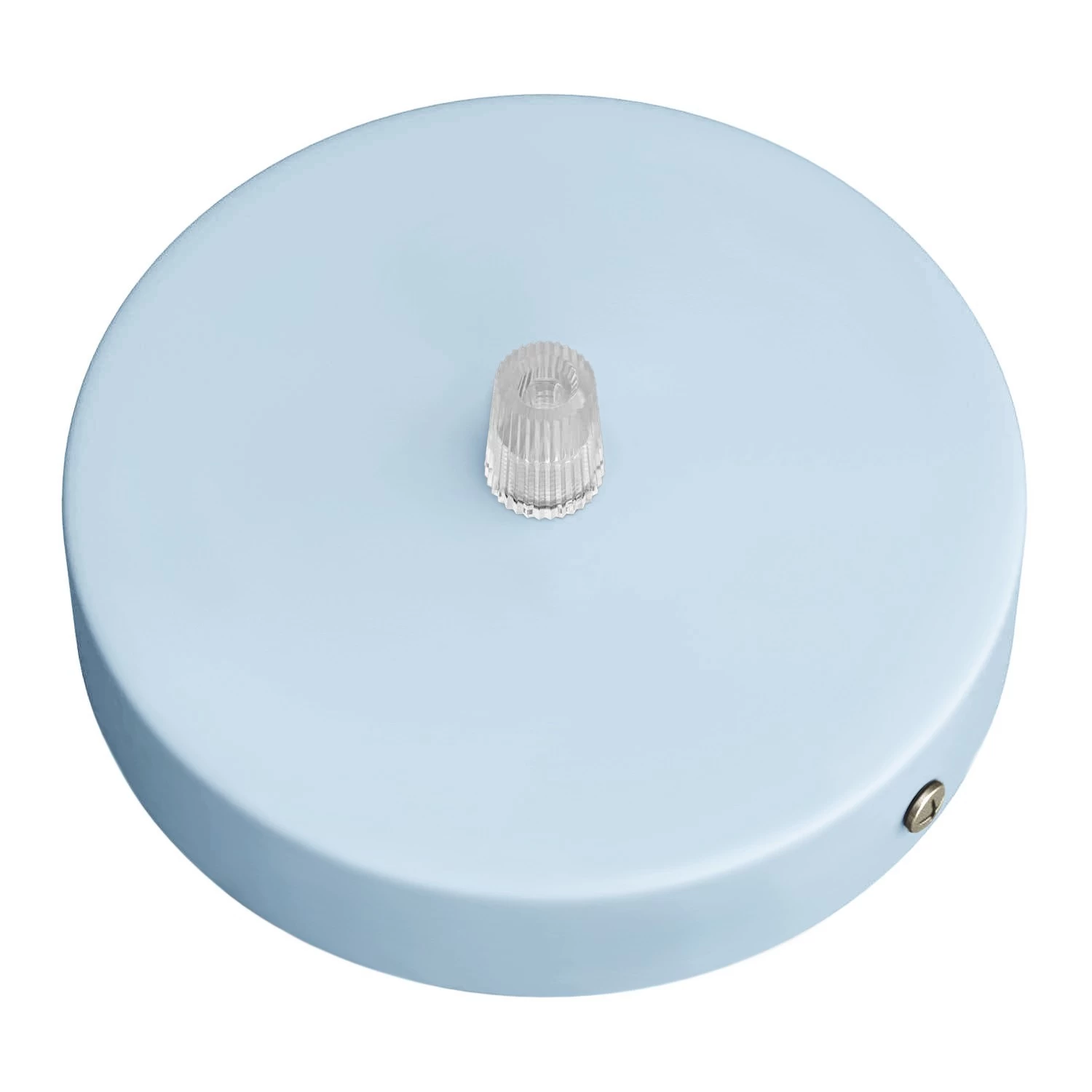 Classic 1-hole Round Metal Ceiling Canopy Kit