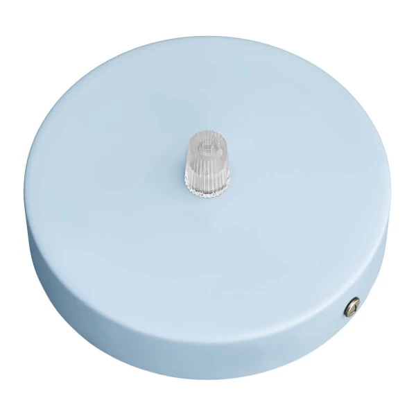 Classic 1-hole Round Metal Ceiling Canopy Kit