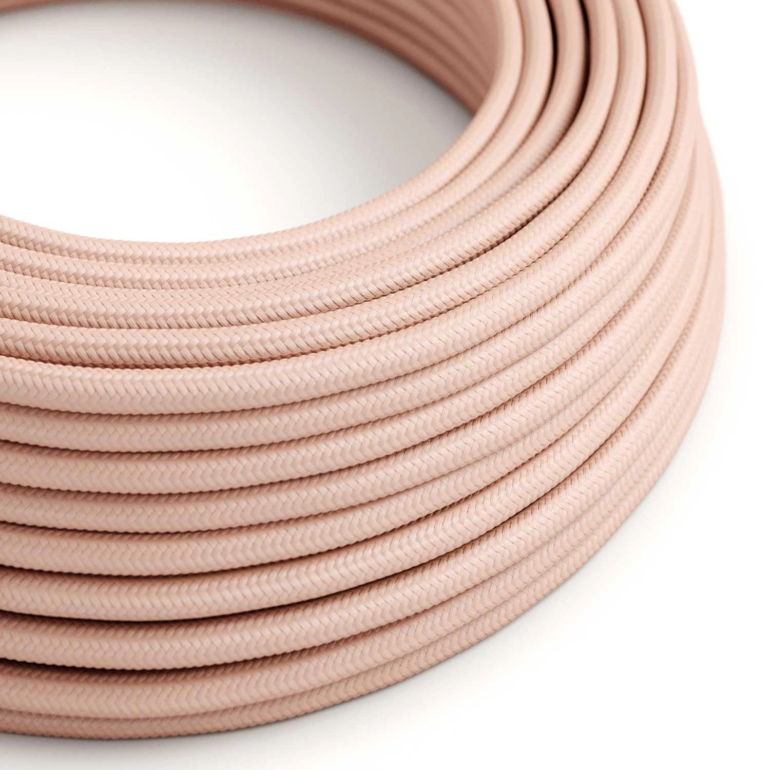 Cloth Covered Wire - Pink Rayon RM16 - UL Listed