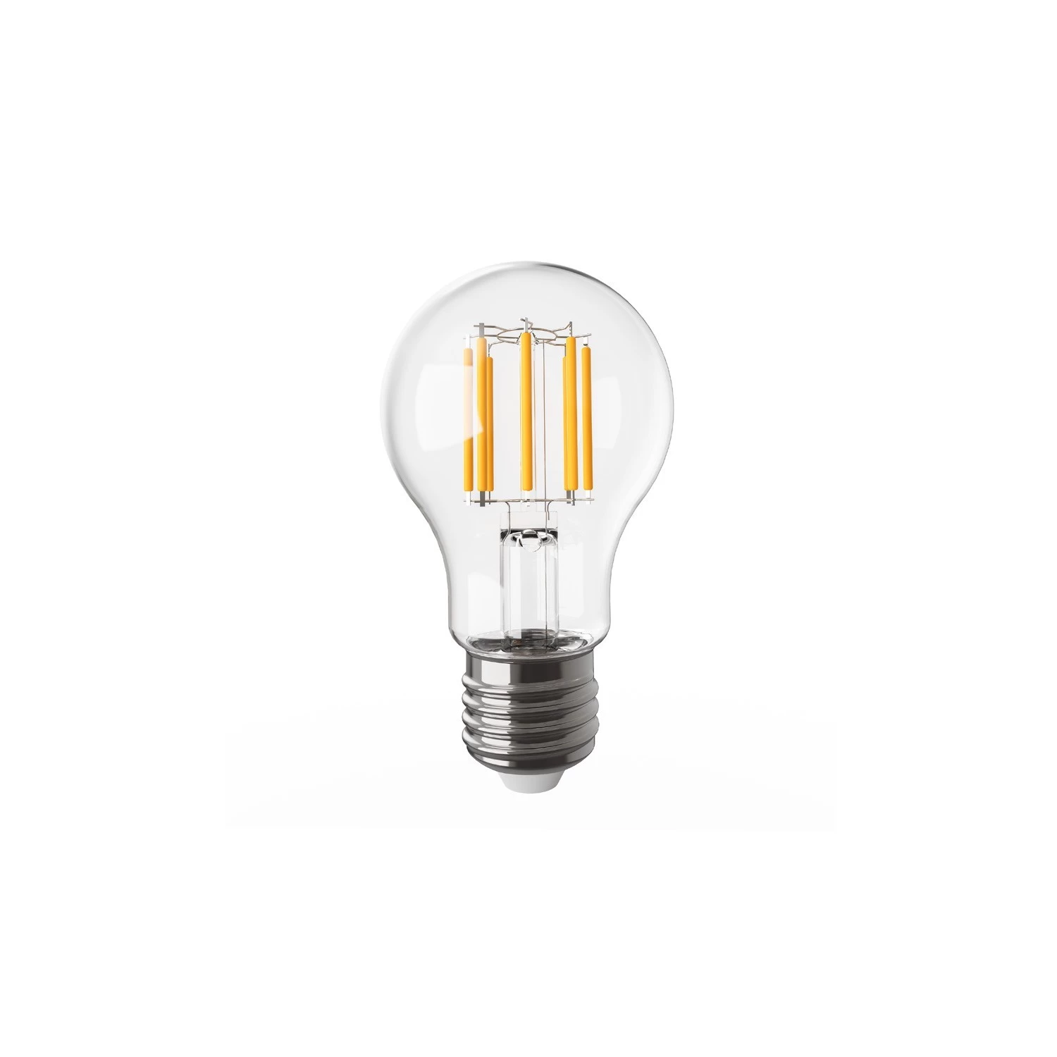 LED Light bulb Clear B03 5V Collection Vertical filament Drop A19 (A60) 1,7W E27 Dimmable 2500K