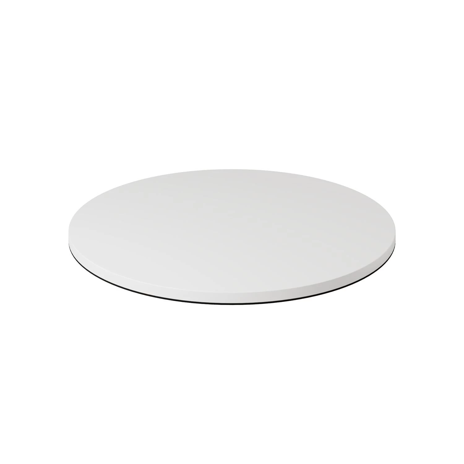 Round metal base for MAG-Y table lamp - Matt white