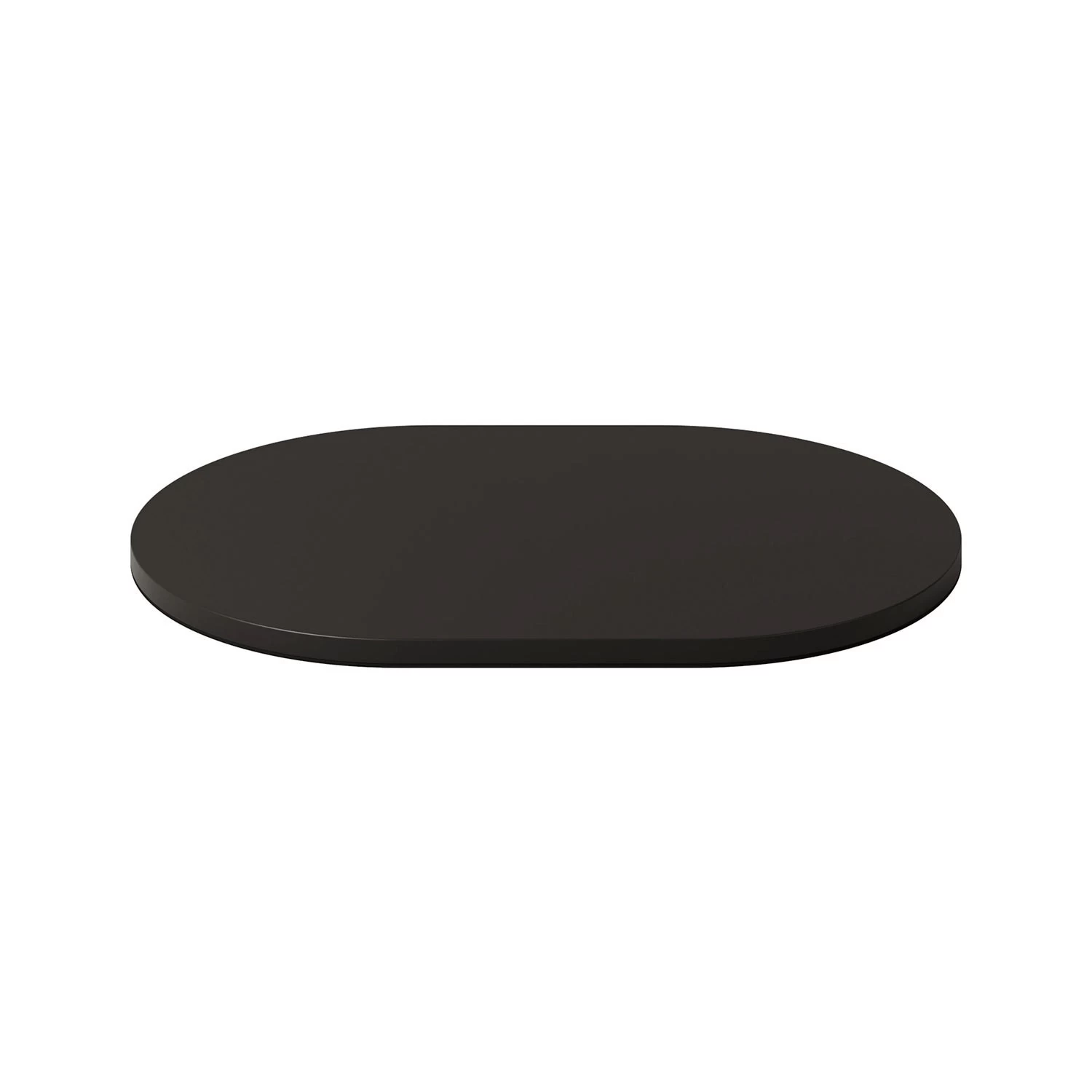 Oval metal base for MAG-Y table lamp - Black