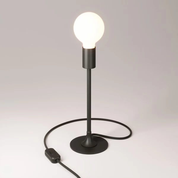 MAG-Y metal table lamp with visible bulb