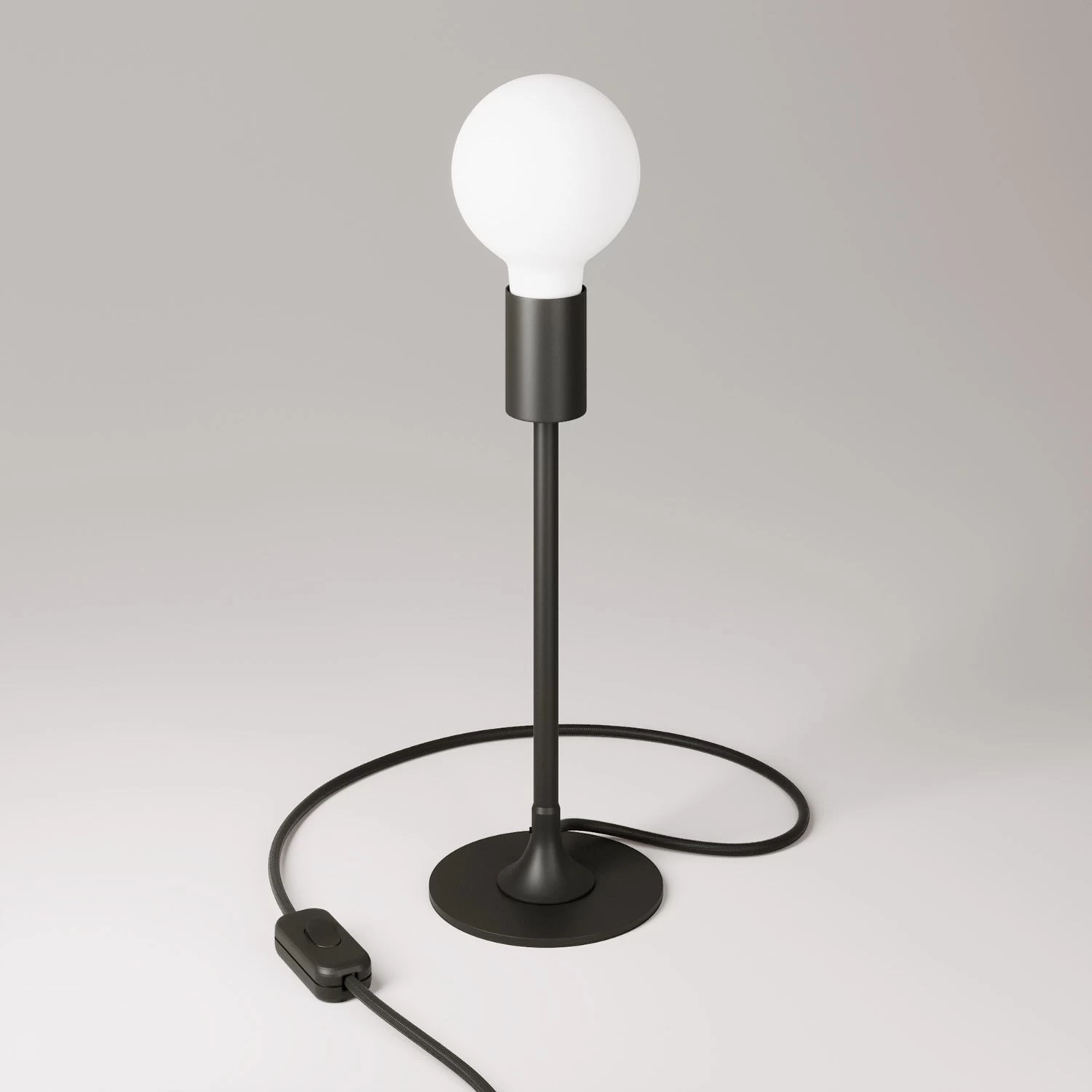 MAG-Y metal table lamp with visible bulb