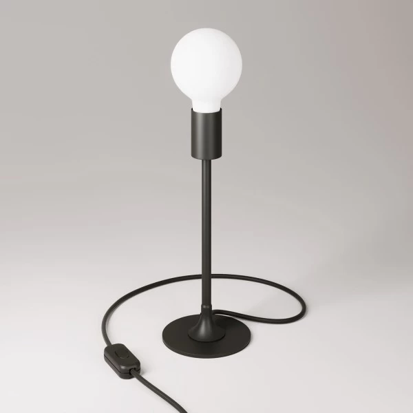 MAG-Y metal table lamp with visible bulb