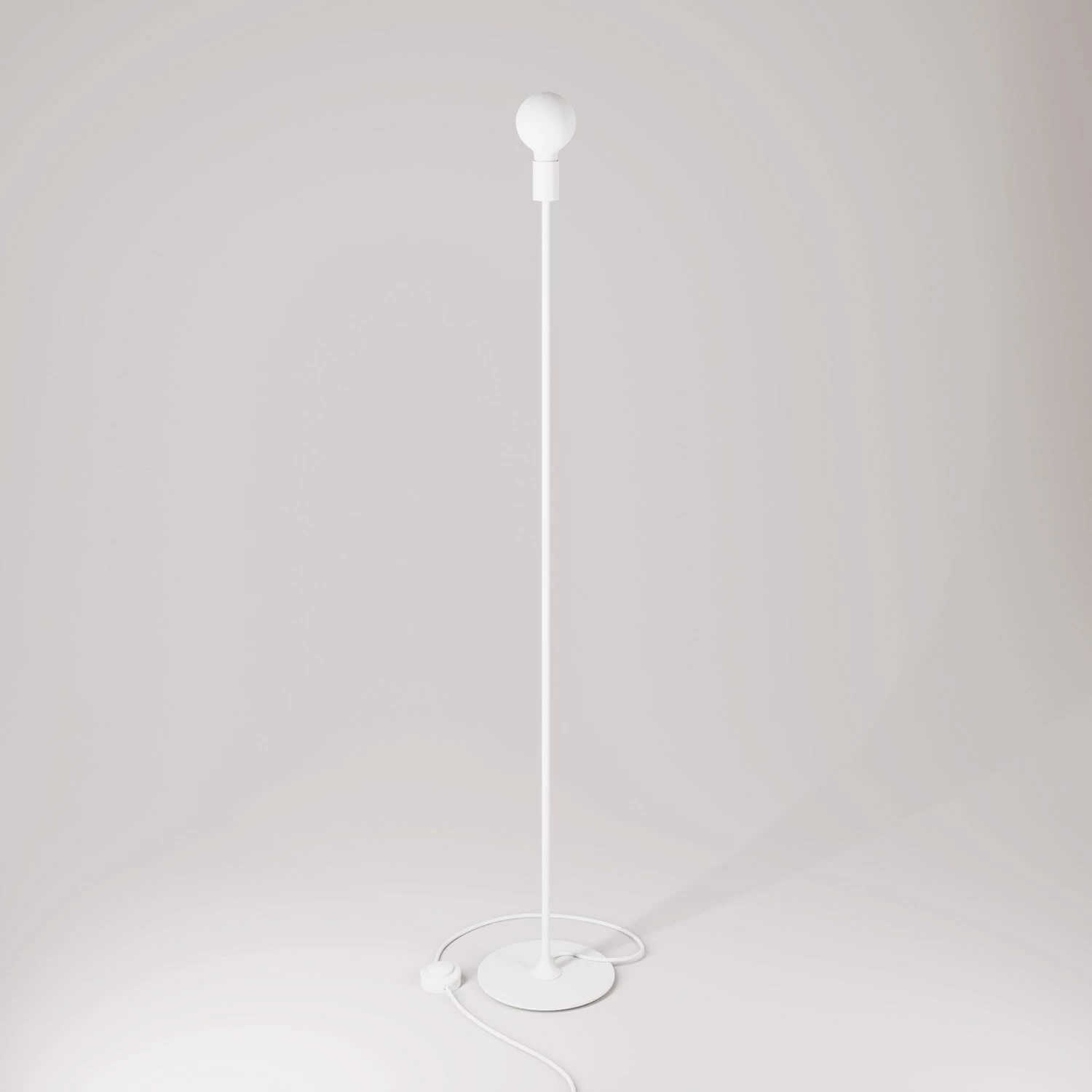 MAG-Y floor lamp with visible bulb