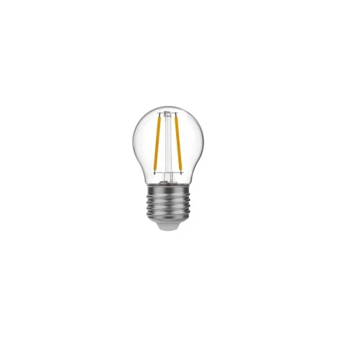 LED Light Bulb Clear Globe G14 2W 200Lm E26 2700K Dimmable - Clear 14