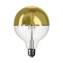 LED Light Bulb Half-Dipped Gold G40 8W 750Lm E26 2700K - Gold 40HD